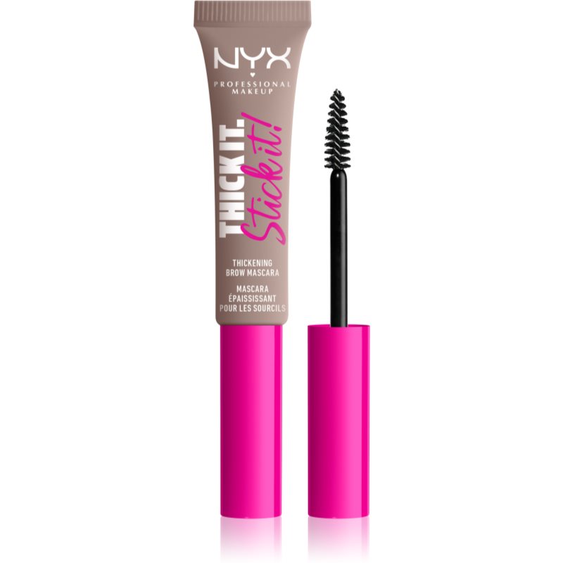 NYX Professional Makeup Thick it Stick It Brow Mascara mascara pentru sprâncene culoare 02 Cool Blonde 7 ml