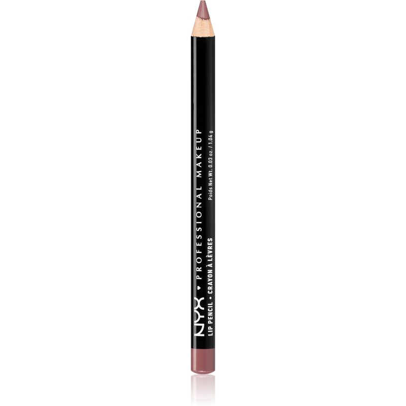 NYX Professional Makeup Slim Lip Pencil creion de buze cu trasare precisă culoare Nude Pink 1 g