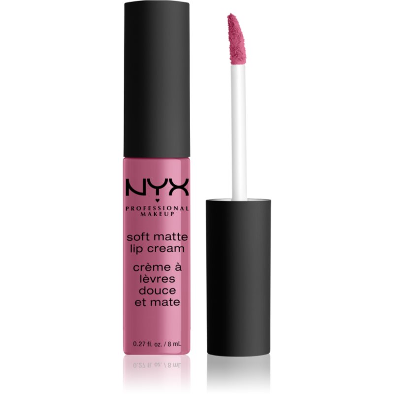 NYX Professional Makeup Soft Matte Lip Cream ruj lichid mat, cu textură lejeră culoare 61 Montreal 8 ml