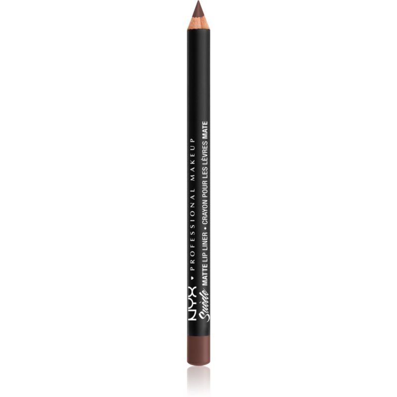 NYX Professional Makeup Suede Matte  Lip Liner dermatograf mat de buze culoare 37 Los Angeles 2.0 1 g