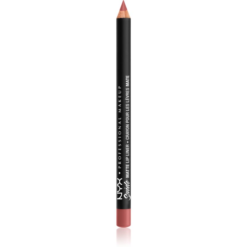 NYX Professional Makeup Suede Matte  Lip Liner dermatograf mat de buze culoare 53 Brunch Me 1 g