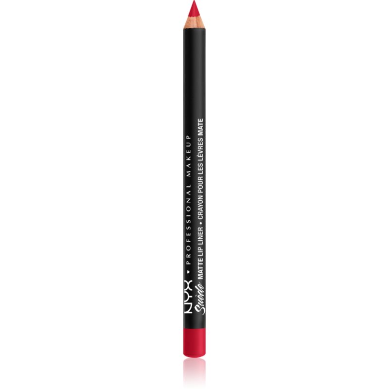 NYX Professional Makeup Suede Matte Lip Liner dermatograf mat de buze culoare 57 Spicy 1 g