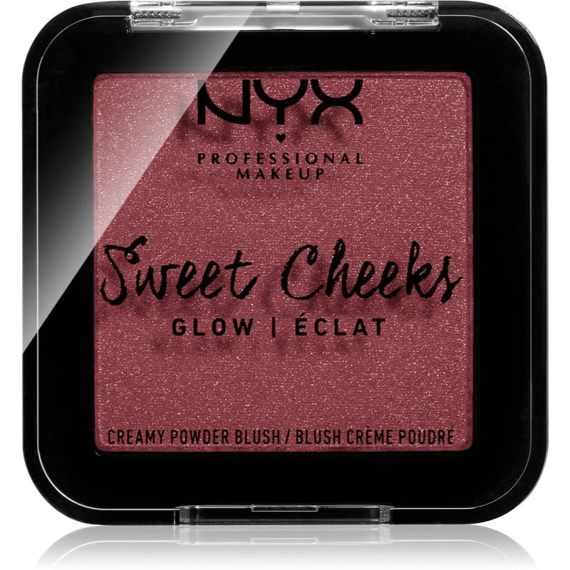 NYX Professional Makeup Sweet Cheeks Blush Glowy tvářenka odstín BANG BANG 5 g