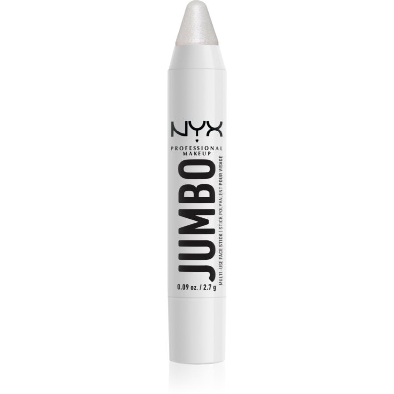 NYX Professional Makeup Jumbo Multi-Use Highlighter Stick crema de strălucire in creion culoare 02 Vanilla Ice Cream 2,7 g