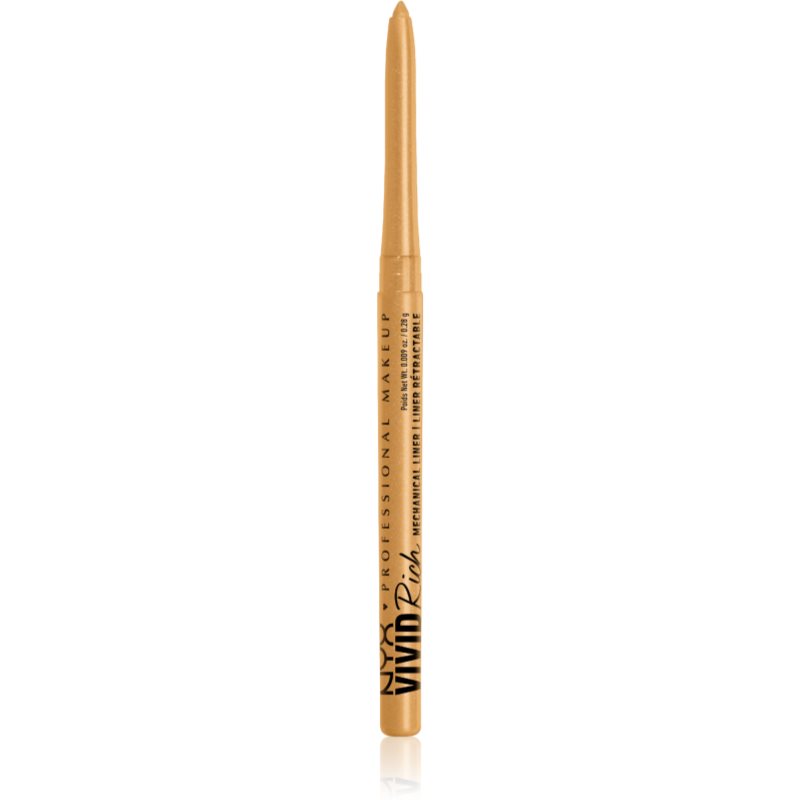 NYX Professional Makeup Vivid Rich eyeliner khol culoare 01 Amber Stunner 0.28 g