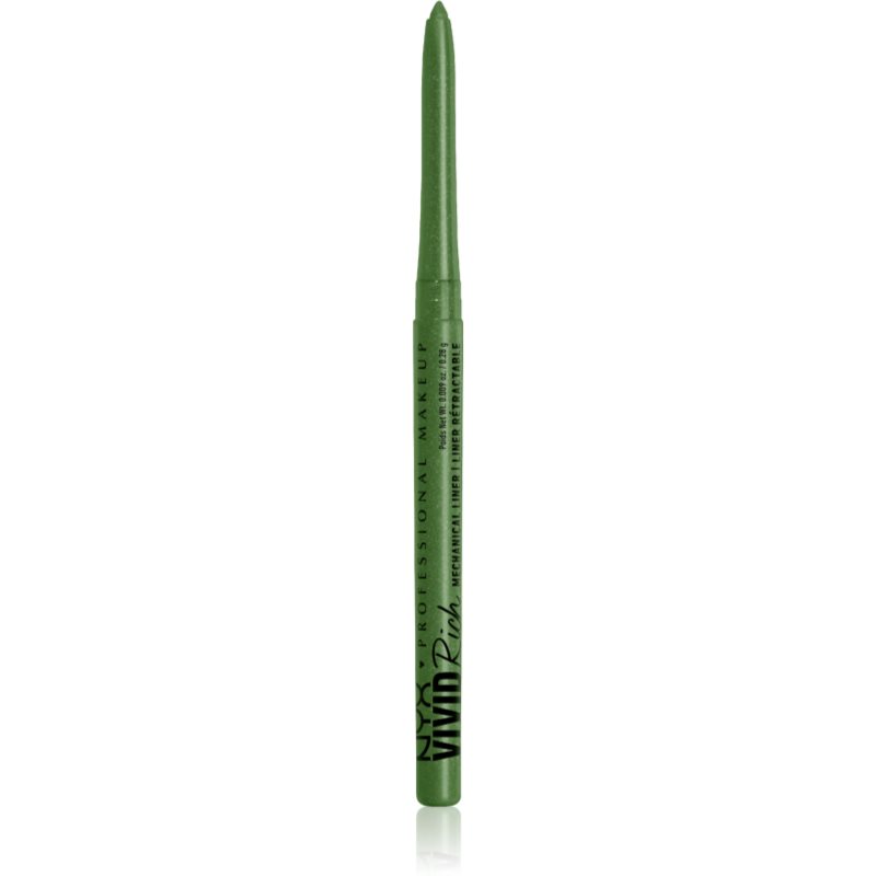 NYX Professional Makeup Vivid Rich eyeliner khol culoare 09 Its Giving Jade 0.28 g