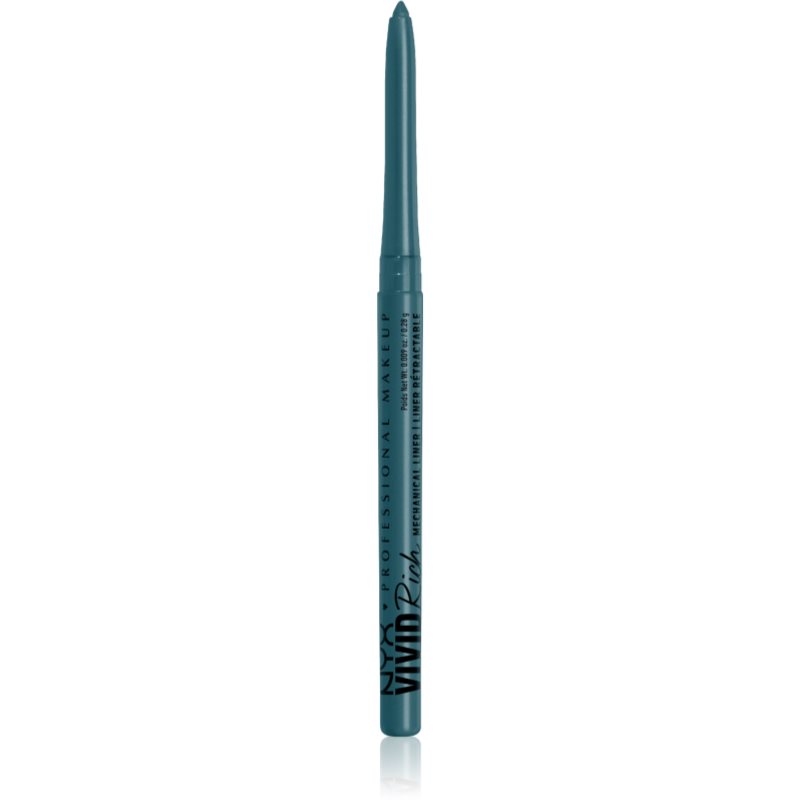 NYX Professional Makeup Vivid Rich eyeliner khol culoare 13 Aquamarine Dream 0.28 g