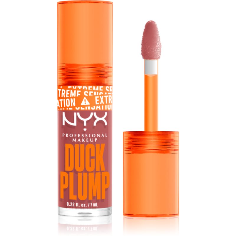 NYX Professional Makeup Duck Plump lip gloss cu efect de crestere culoare 03 Nude Swings 6,8 ml