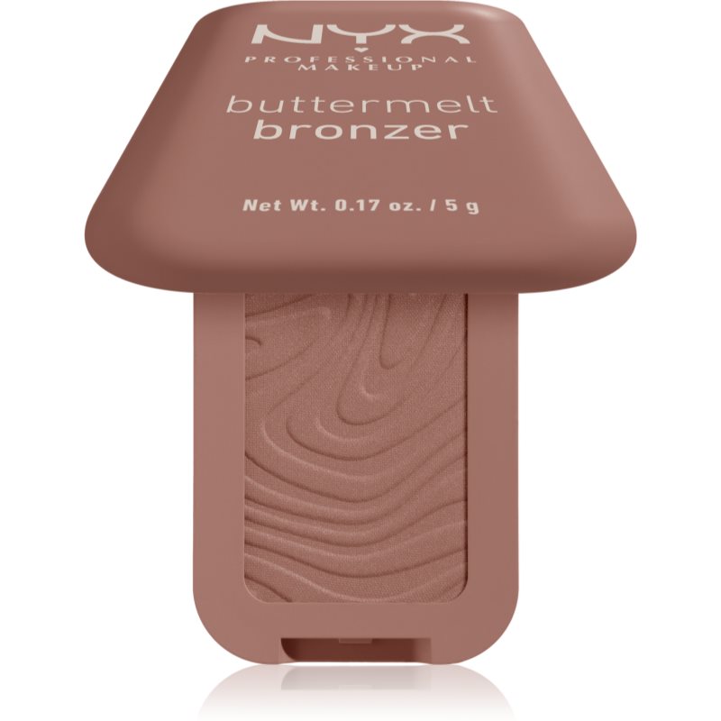 NYX Professional Makeup Buttermelt Bronzer crema Bronzantã culoare 02 All Buttad Up 5 g