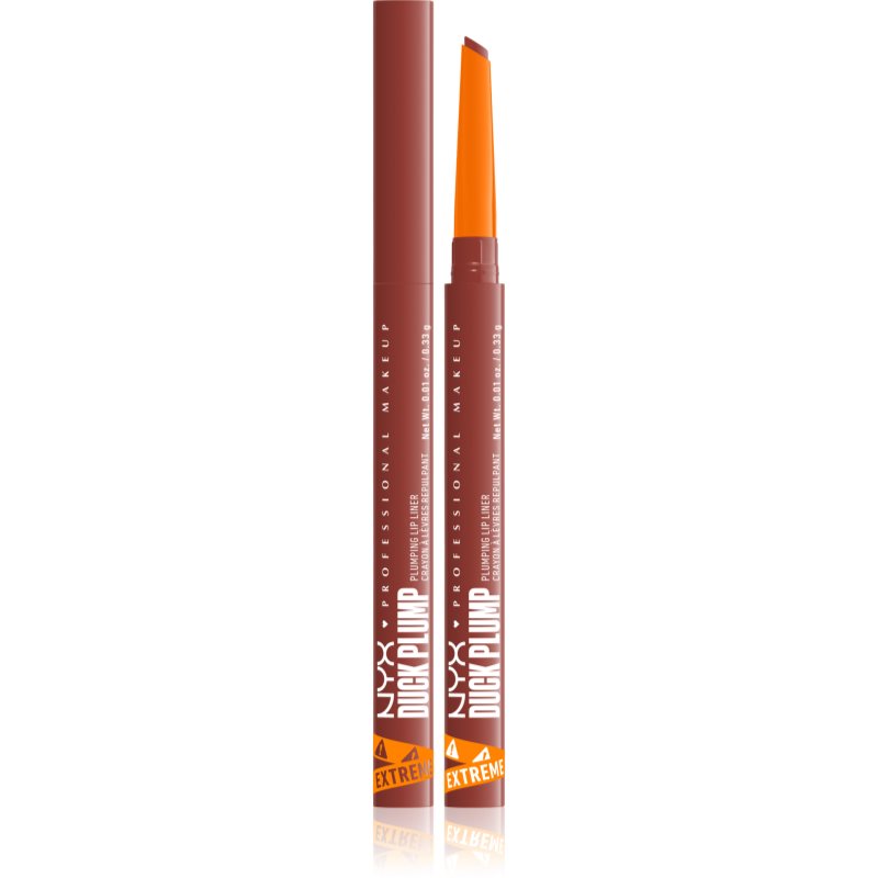 NYX Professional Makeup Duck Plump Liner creion contur pentru buze cu efect de crestere culoare Swollen Spice 0.33 g