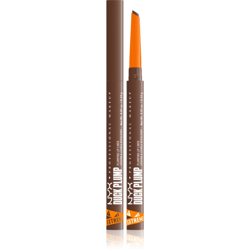 NYX Professional Makeup Duck Plump Liner creion contur pentru buze cu efect de crestere culoare Syringe Sienna 0.33 g