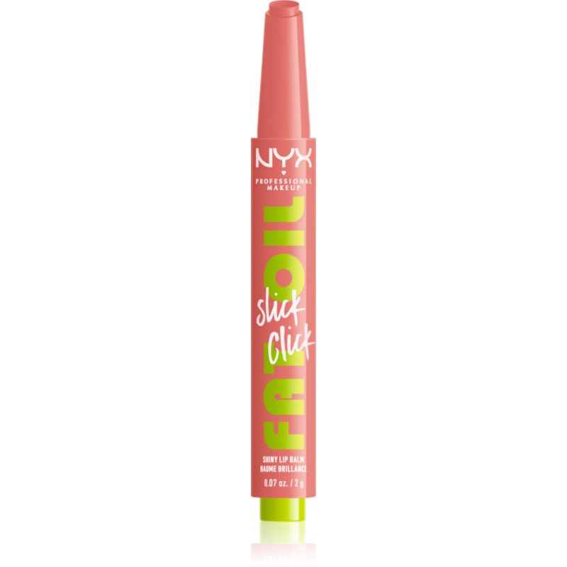NYX Professional Makeup Fat Oil Slick Click balsam de buze colorat culoare Story Or Post 2 g