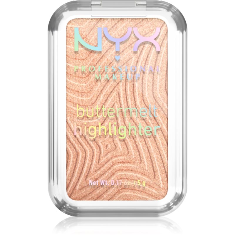 NYX Professional Makeup Buttermelt Highlighter iluminator culoare 5 g