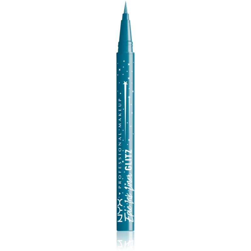 NYX Professional Makeup Epic Ink Glitz creion metalic pentru ochi culoare Tapered Twinkle 1 ml