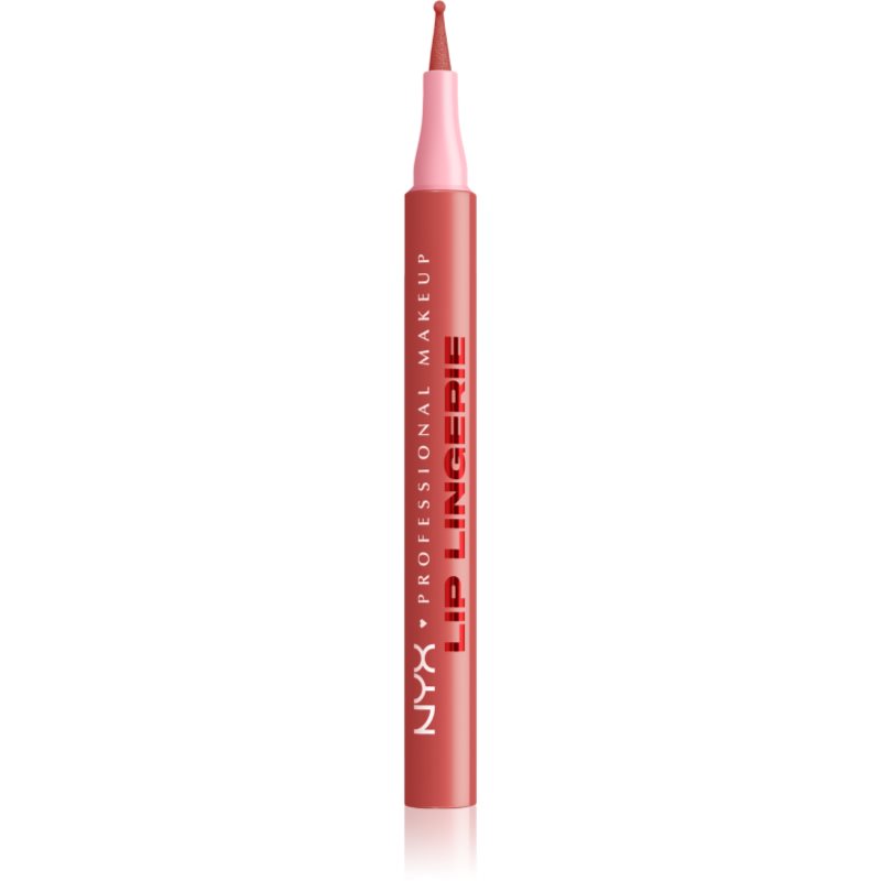 NYX Professional Makeup Lip Lingerie repara buzele pentru un efect de lunga durata culoare 09 Send Nudes 1 ml