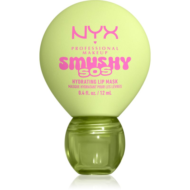 NYX Professional Makeup Smushy SOS mască hidratantă pentru buze culoare 01 Green Sereni-Tea 12 ml