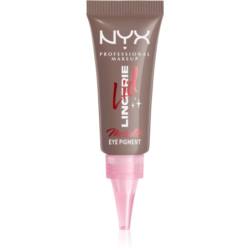 NYX Professional Makeup Lid Lingerie fard de pleoape cremos culoare Granite Grind 6 ml