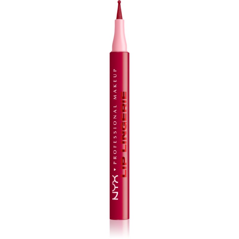 NYX Professional Makeup Lip Lingerie repara buzele pentru un efect de lunga durata culoare Flirt Alert 1 ml