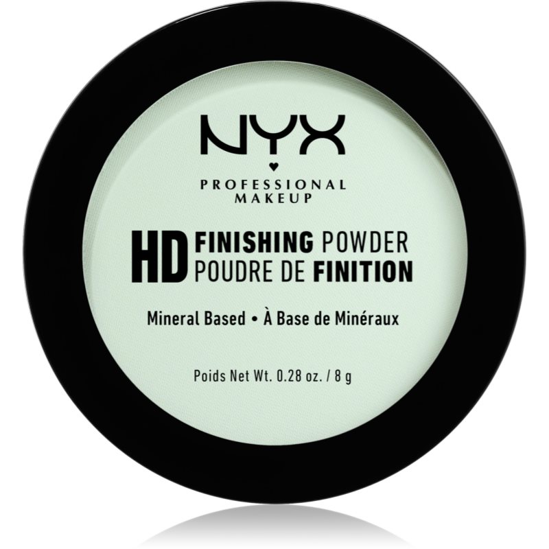 NYX Professional Makeup High Definition Finishing Powder pudră culoare 03 Mint Green 8 g