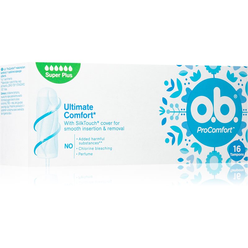 o.b. Pro Comfort Super Plus tampoane 16 buc