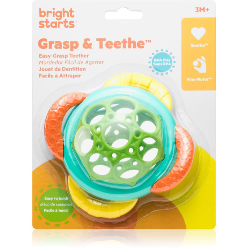 Oball Grasp and Teethe jucărie pentru dentiție 3 m+ 1 buc