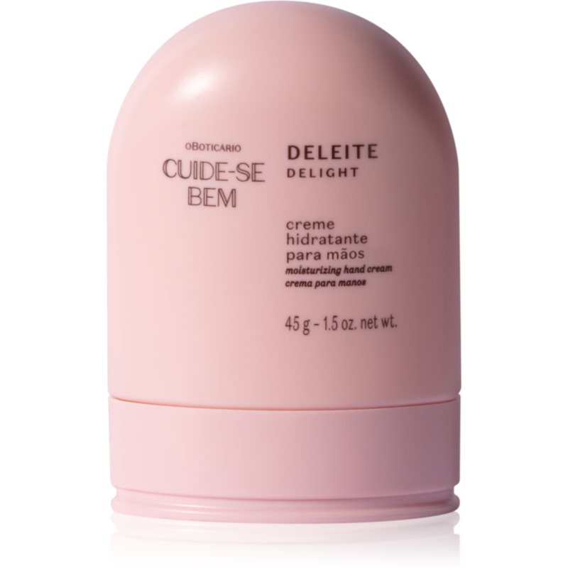 oBoticário Deleite Delight crema de maini
