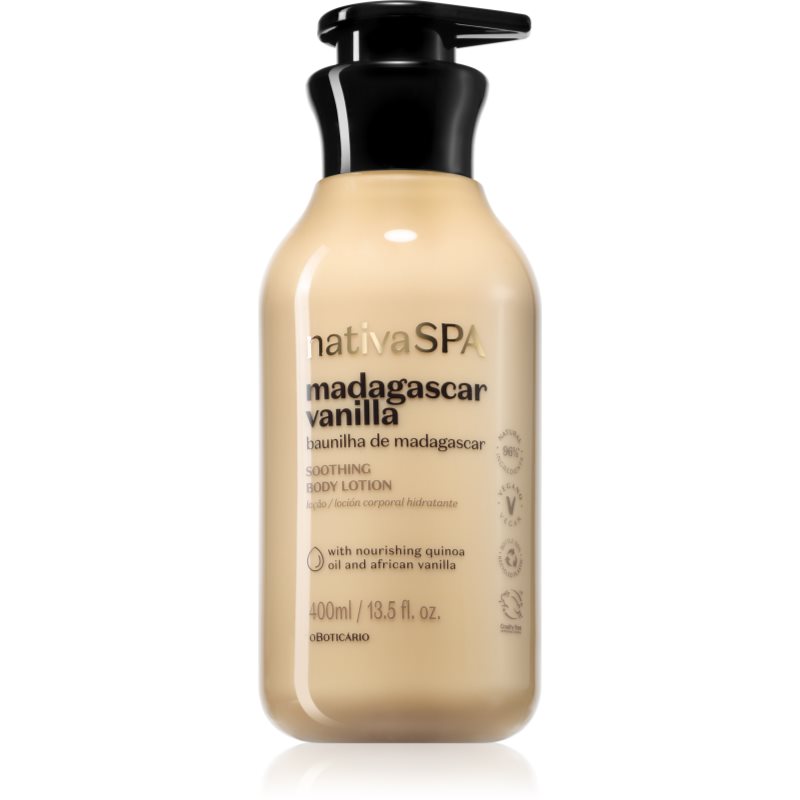 oBoticário Nativa SPA Madagascar Vanilla lapte de corp 400 ml