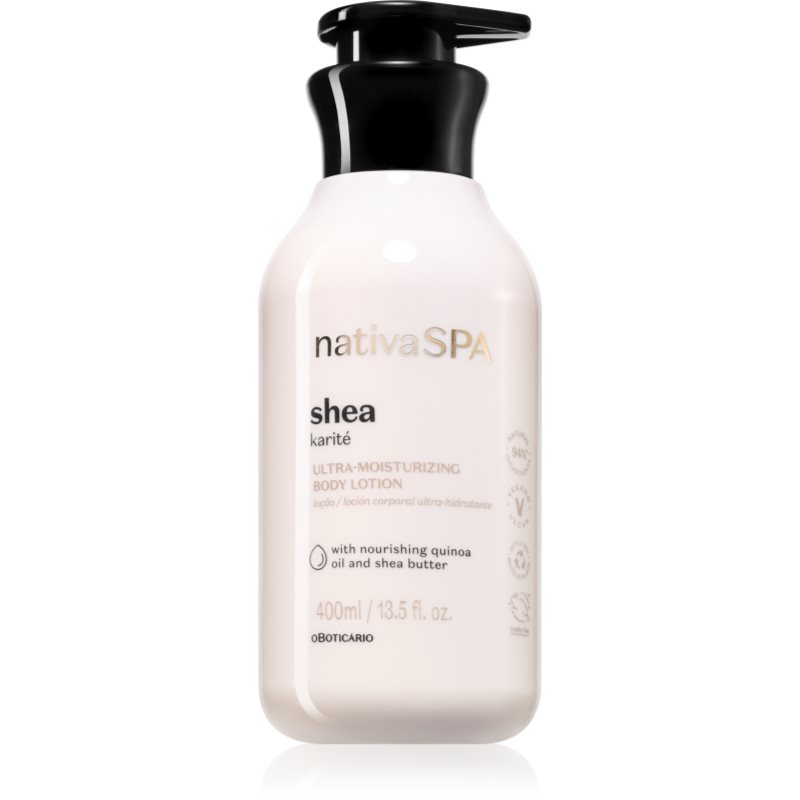 oBoticário Nativa SPA Karité lapte de corp 400 ml oBoticário Nativa SPA Karité lapte de corp 400 ml