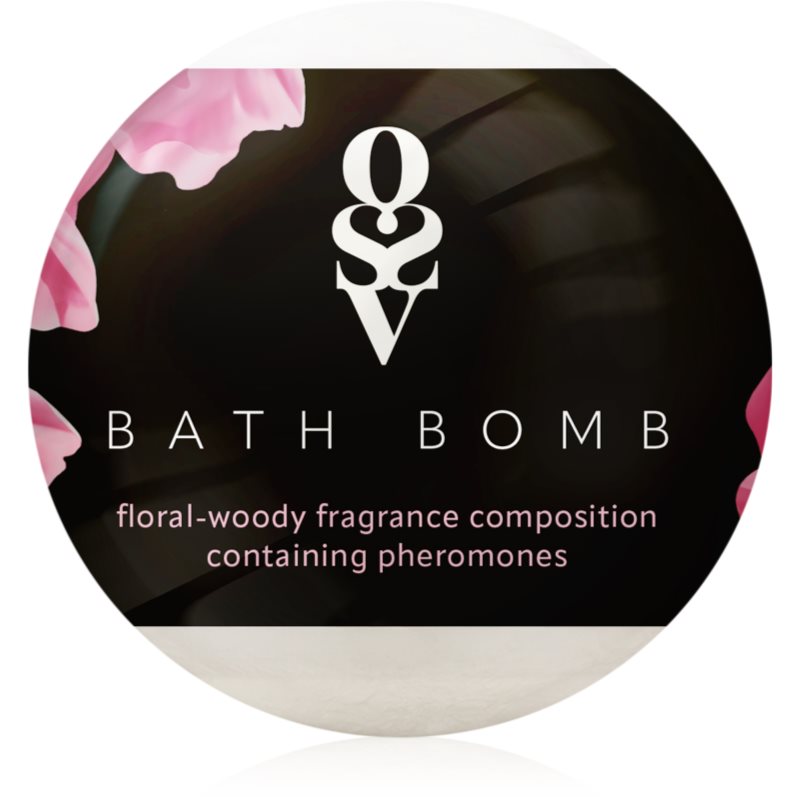 Obsessive Bath Bomb Floral Woody bile eferverscente pentru baie cu feromoni 100 g