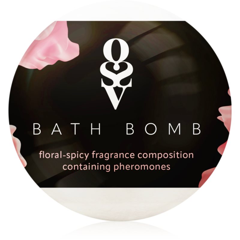 Obsessive Bath Bomb Floral Spicy bile eferverscente pentru baie cu feromoni 100 g