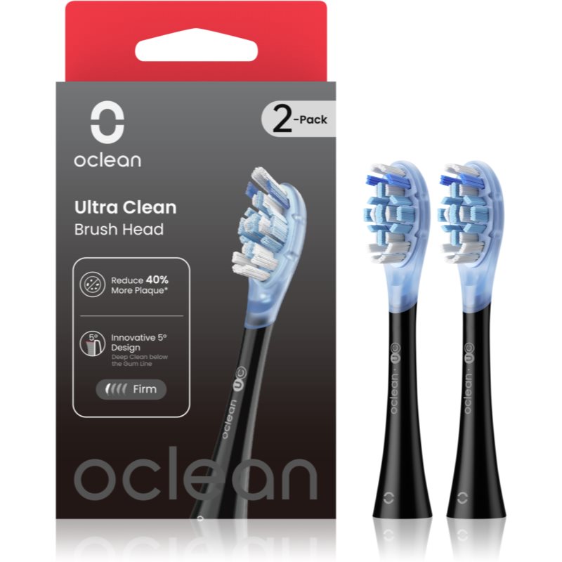 Oclean Ultra Clean UC02 capete de schimb Negru 2 buc