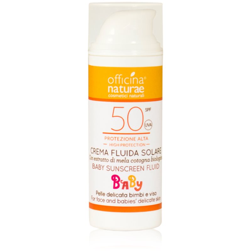 Officina Naturae Baby protectie solara pentru copii SPF 50 50 ml