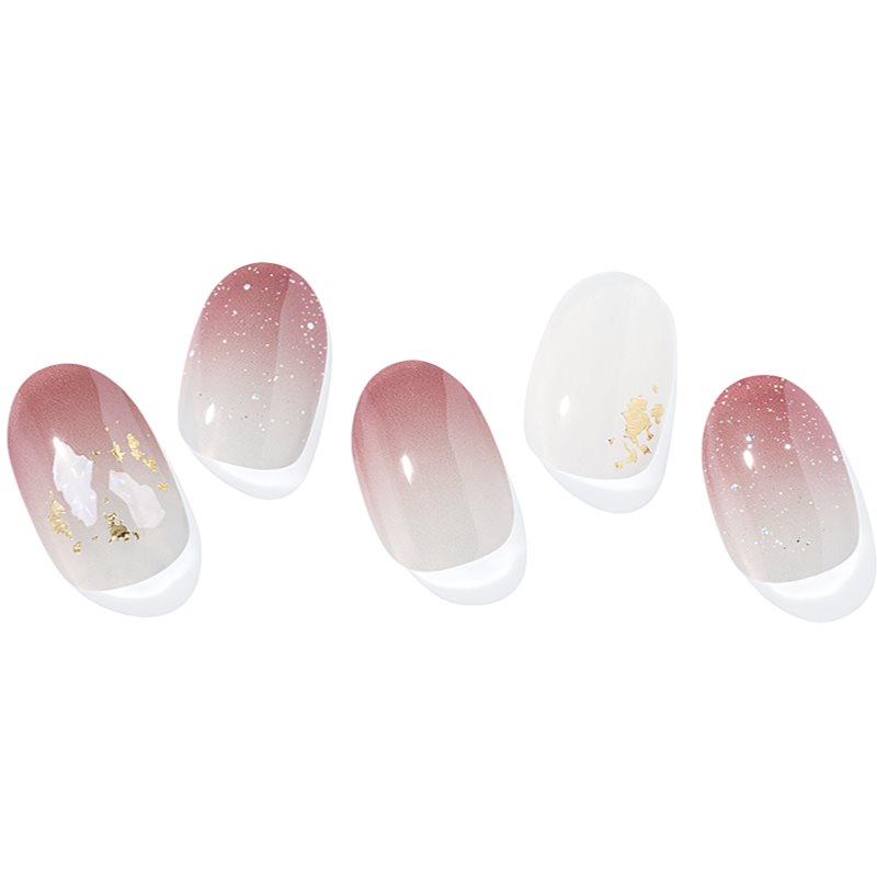 ohora Semi Cured Gel Nail Strips N Marsala Mood folii autocolante pentru unghii culoare ND-064 1 buc