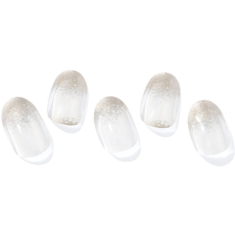 ohora Semi Cured Gel Nail Strips N Gold Fog folii autocolante pentru unghii culoare ND-440 1 buc