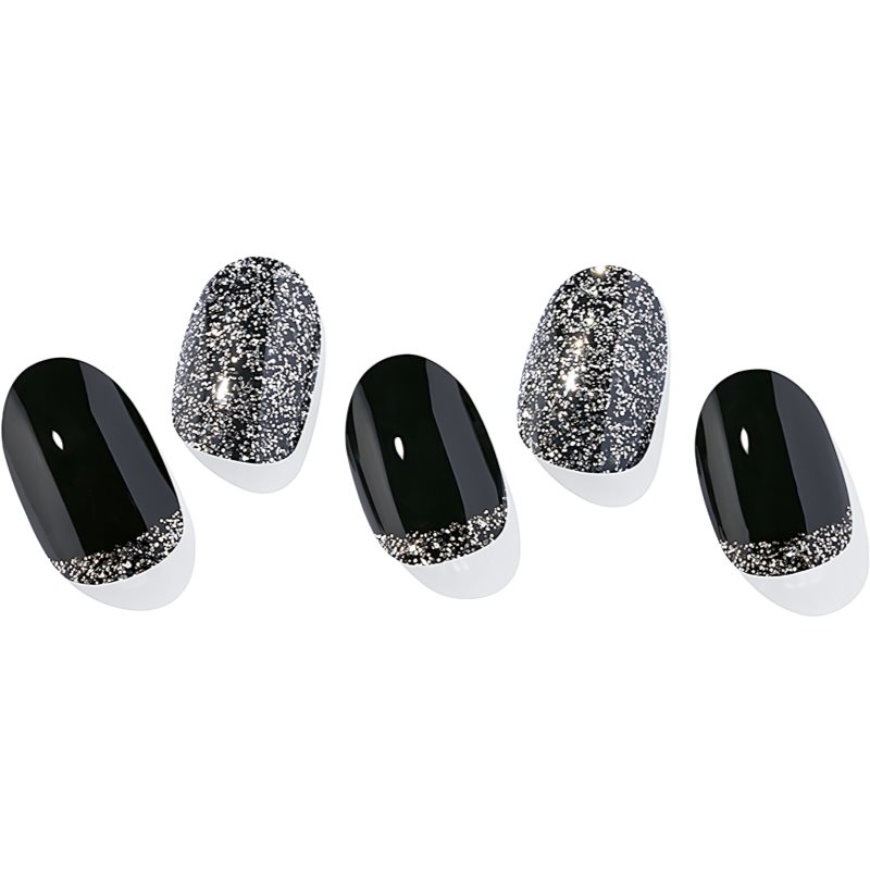 ohora Semi Cured Gel Nail Strips N Party Night folii autocolante pentru unghii culoare ND-041-G 1 buc