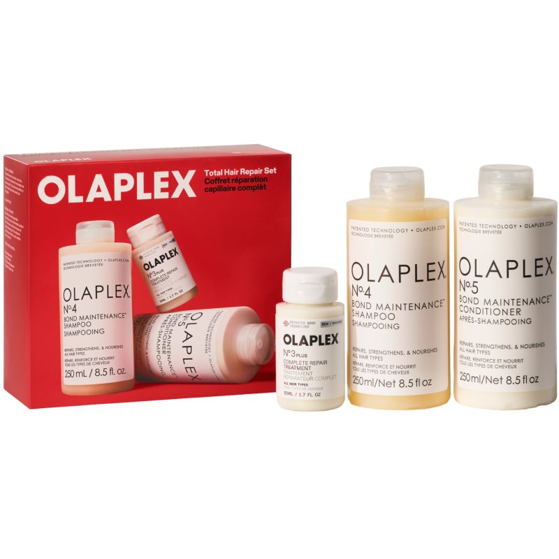 Olaplex Total Hair Repair Holiday Set set cadou pentru par deteriorat