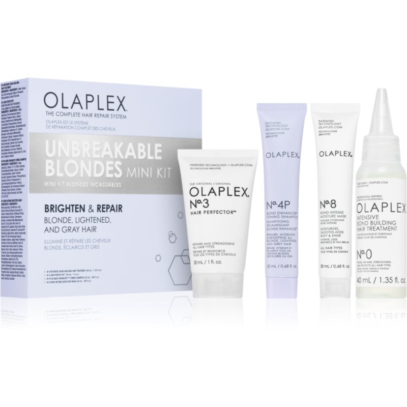 Olaplex Unbreakable Blondes Kit Set (pentru Par Decolorat)