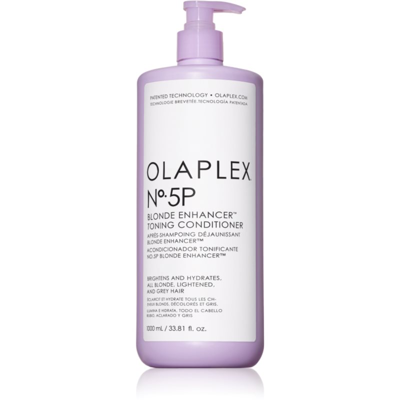 Olaplex N°5P Blonde Enhancer balsam nuanțator pentru parul blond cu suvite 1000 ml