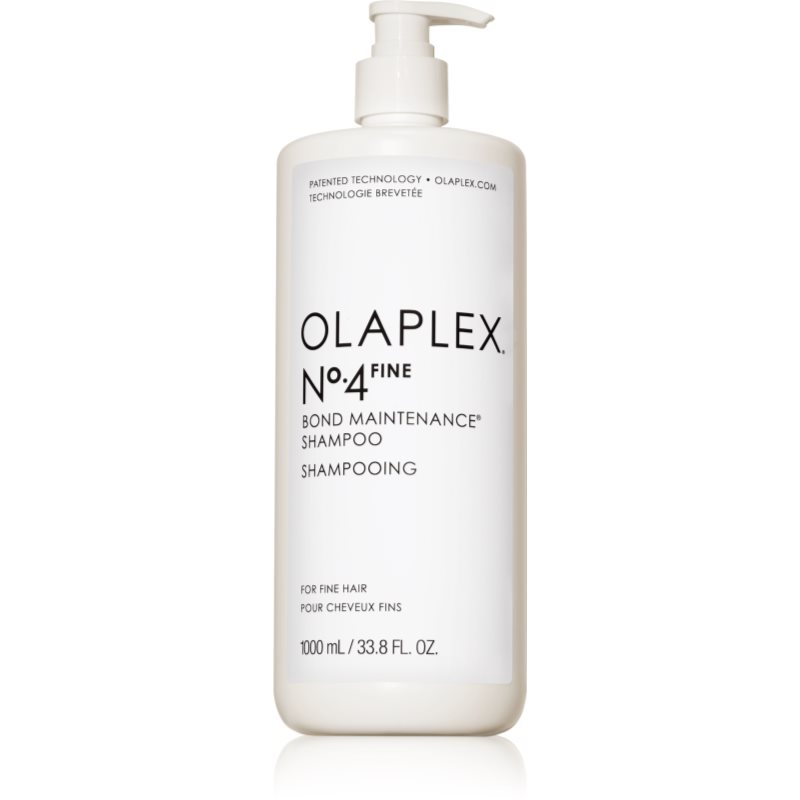 Olaplex N°4 Fine Bond Maintenance Shampoo șampon regenerator pentru par fin, degradat 1000 ml