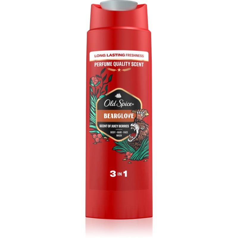 Old Spice Bearglove gel de dus pentru corp si par 250 ml