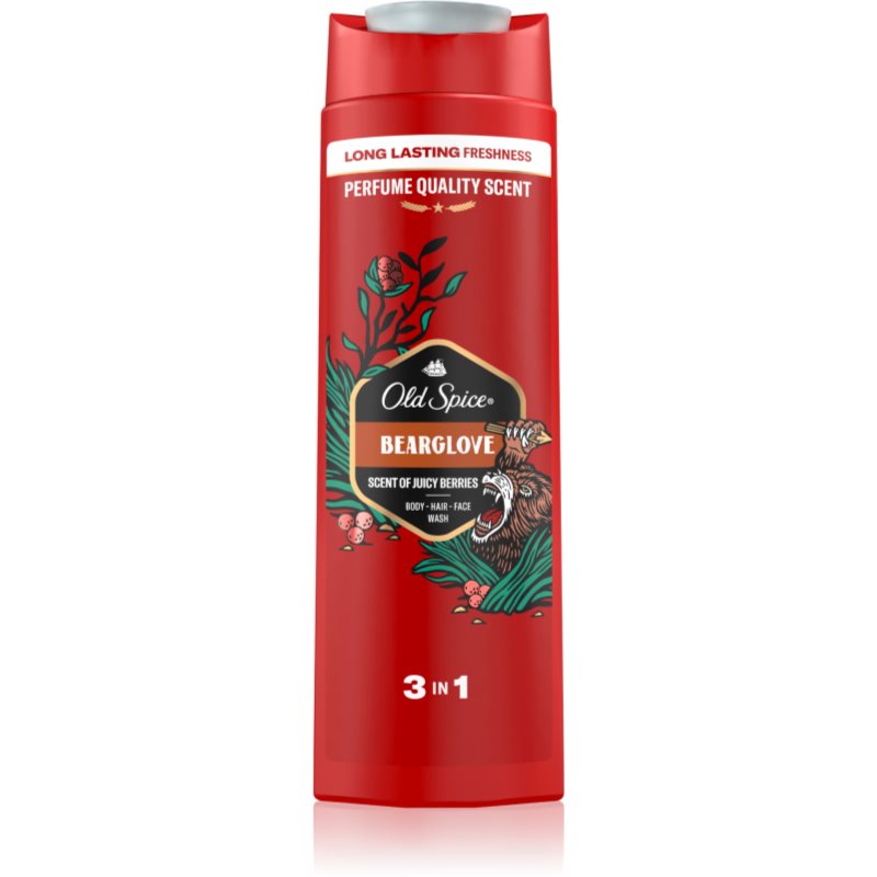 Old Spice Bearglove gel de dus pentru corp si par 400 ml