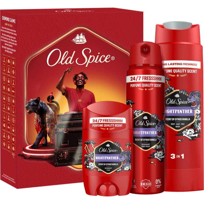 Old Spice Nightpanther DJ set cadou pentru barbati Old Spice Nightpanther DJ set cadou pentru barbati