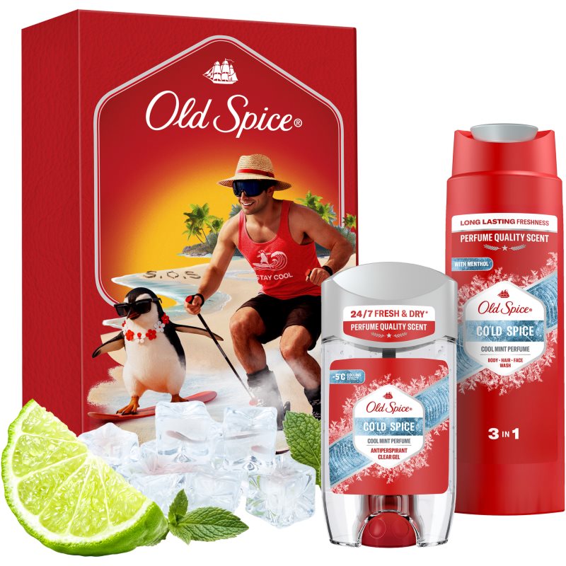 Old Spice Cold Spice Ski Gift Set set cadou
