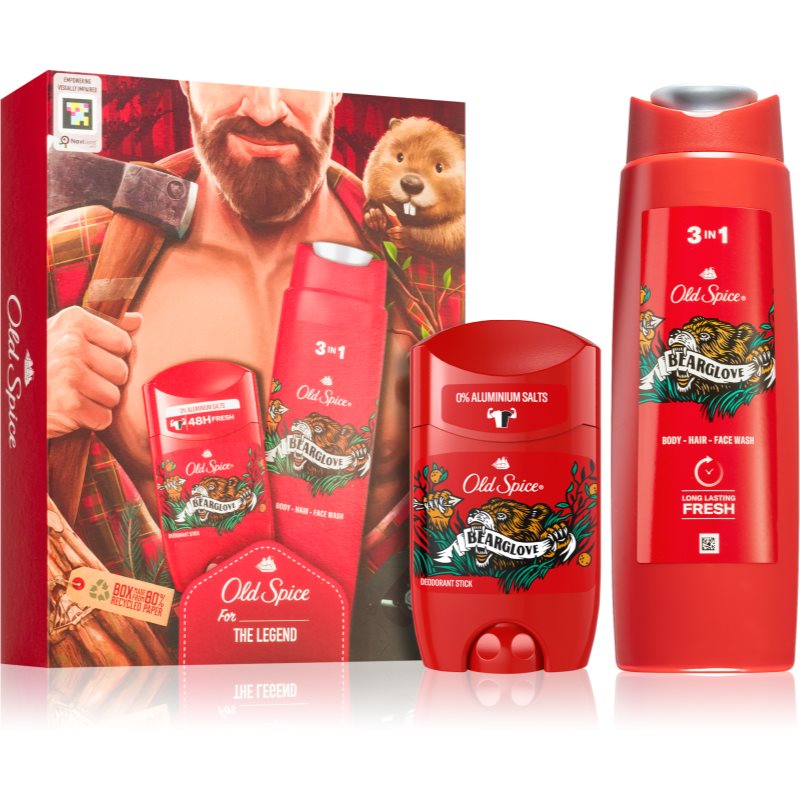 Old Spice Bearglove For The Legend set cadou (pentru barbati)