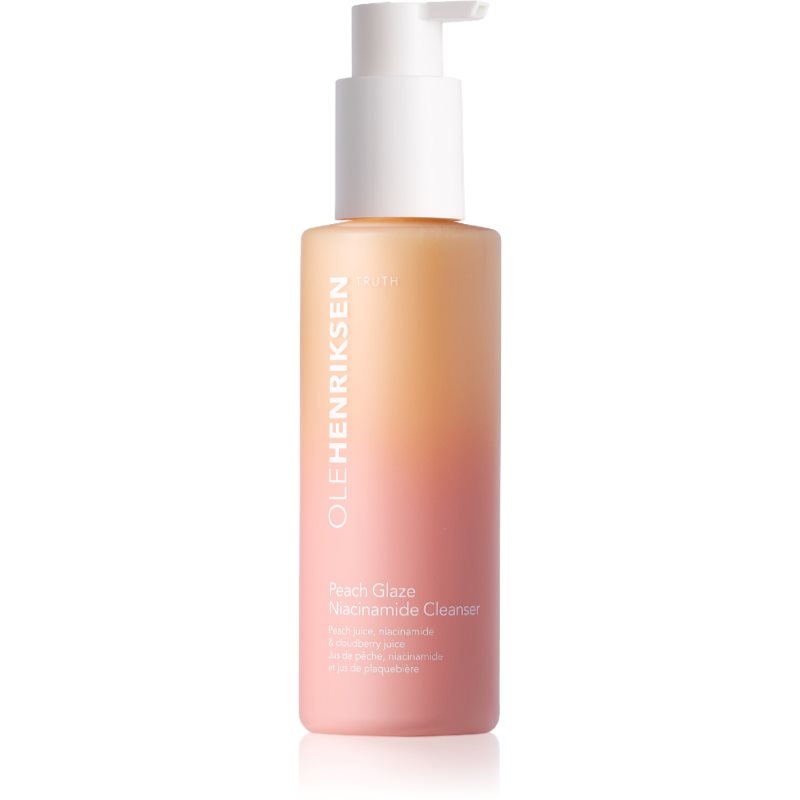 OLEHENRIKSEN Truth Peach Glaze Glow Niacinamide Cleanser gel spumant de curatare pentru luminozitate si hidratare 150 ml