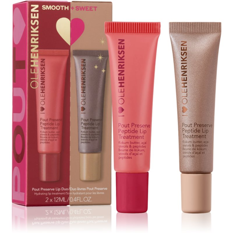 OLEHENRIKSEN Smooth + Sweet set cadou de buze 2x12 ml