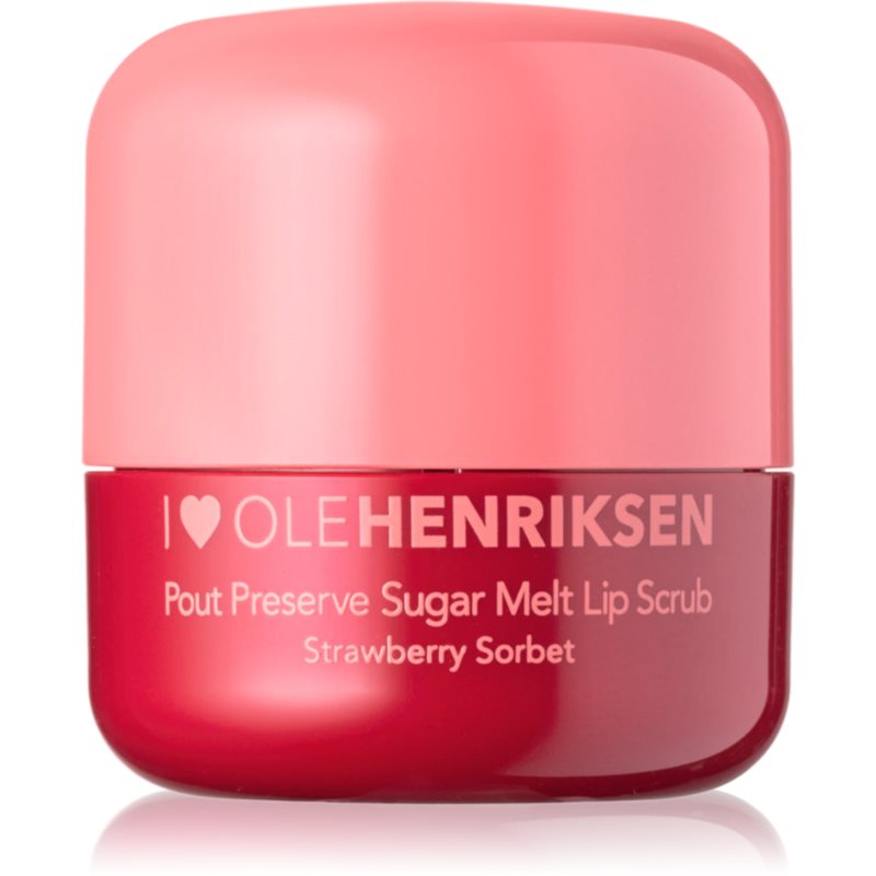 OLEHENRIKSEN Pout Preserve Sugar Melt Exfoliating Lip Scrub exfoliant din zahar de buze culoare Strawberry Sorbet 8 g