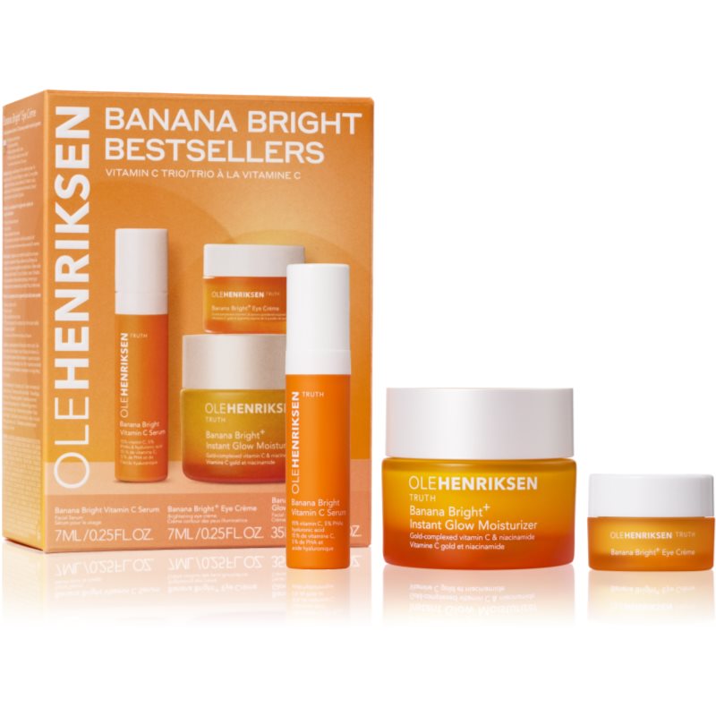 OLEHENRIKSEN Truth Banana Bright Bestsellers Vitamin C Trio set pentru îngrijirea tenului
