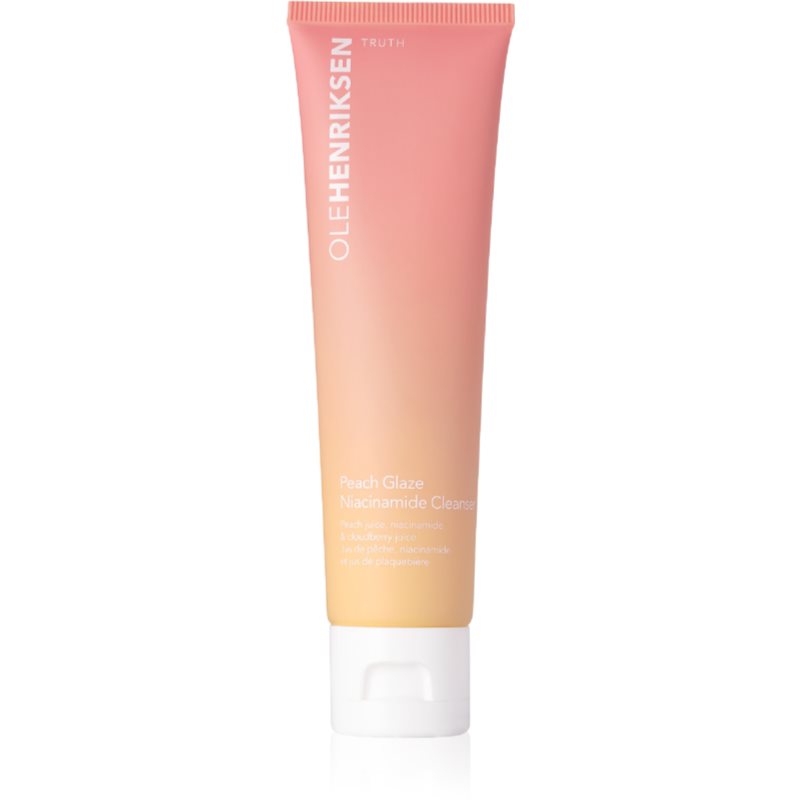 OLEHENRIKSEN Truth Peach Glaze Glow Niacinamide Cleanser gel spumant de curatare pentru luminozitate si hidratare 60 ml