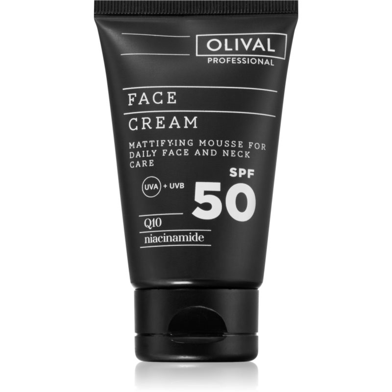 Olival Professional cremă hidratantă pentru față și gât SPF 50 50 ml